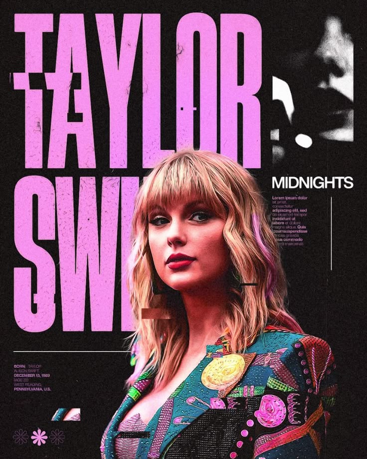 Taylor Swift Poster Design